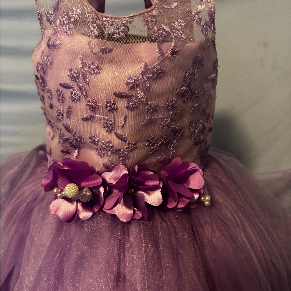 American Princess Tulle, Floral Elegant Formal Party Dress